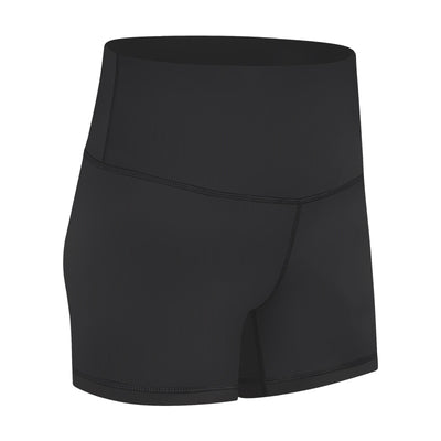 Women's Sports Yoga Shorts Anti-sweat Plain Sport Athletic Shorts Women High Waisted Soft Cotton Feel Fitness Yoga Shorts