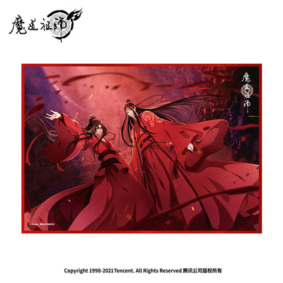 Anime Grandmaster of Demonic Cultivation Wangji Wuxian MDZS DIY Colored Paper Sign Board Collection Souvenir Cosplay