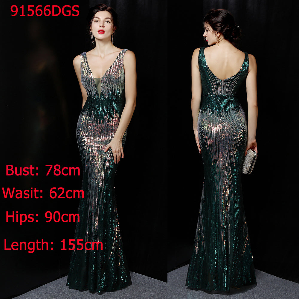 XUCTHHC Big Discount Evening Dresses Black Friday Brand Lowest Price Prom Gowns Long Formal Dress For Women Party Robe Vestidoes