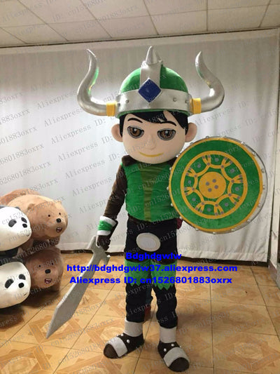 Viking Pirate Sea Rover Mascot Costume Adult Cartoon Character Outfit Suit Commercial Street Amusement Parkfunfair zx2462