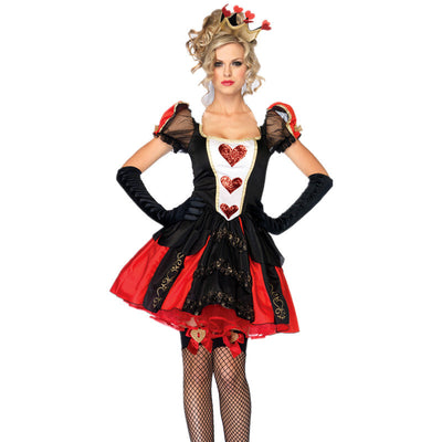 Halloween Costume Fairy tales Queen Adult Carnival Fancy Dress