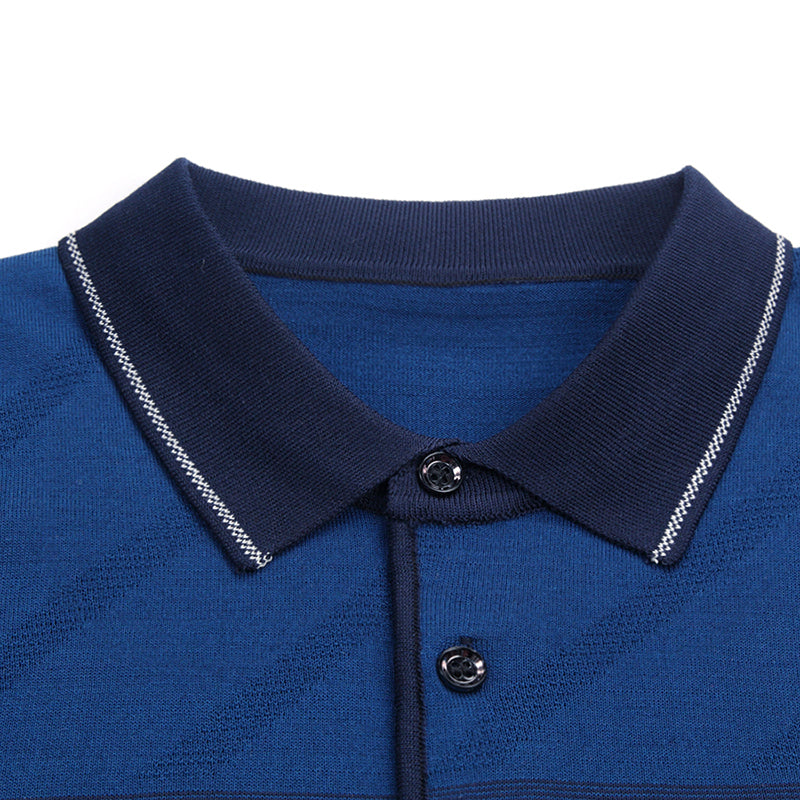 2022 HOT Brand Casual Summer Striped Short Sleeve Polo Shirt Mens Polos Tee Shirts Men Poloshirt Jersey Luxury Dress Fashions