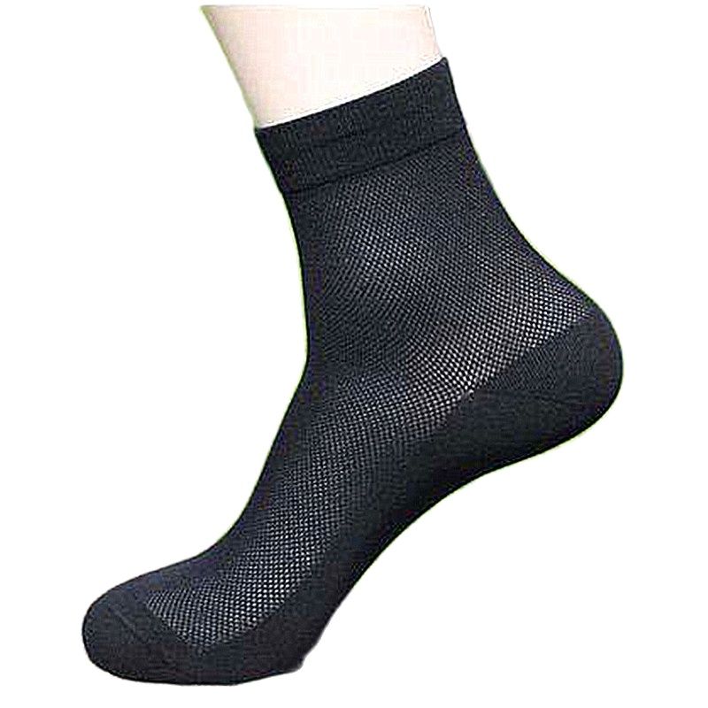 Men&#39;s Cotton Socks New Style Anti-odor Absorbing Business Men Socks Soft Breathable Summer Ultra-thin for Male Socks Plus Size