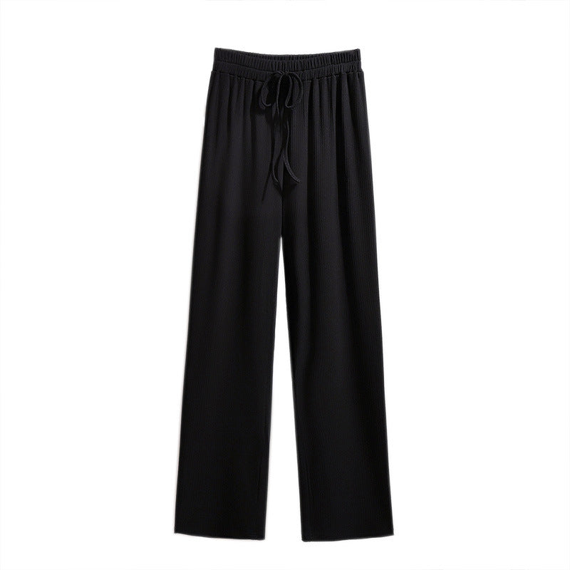 2021 ladies autumn winter Plus Size Women Clothing pants for women large casual loose cotton wide leg black long trousers 7XL