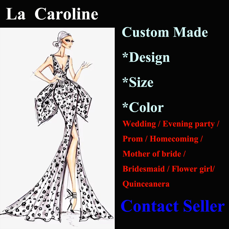 Caroline Mermaid Green Satin Evening Dress Long Off The Shoulder Crystal Split Pleated Vestidos Prom Gowns Party Custom Made