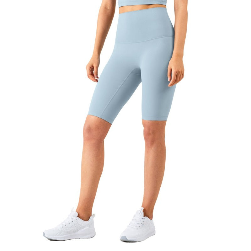 2021 High Waist Yoga Pants Tight Fitness Sports Shorts for Women High Elastic Workout Leggings No Camel Toe Fabric Squat Proof