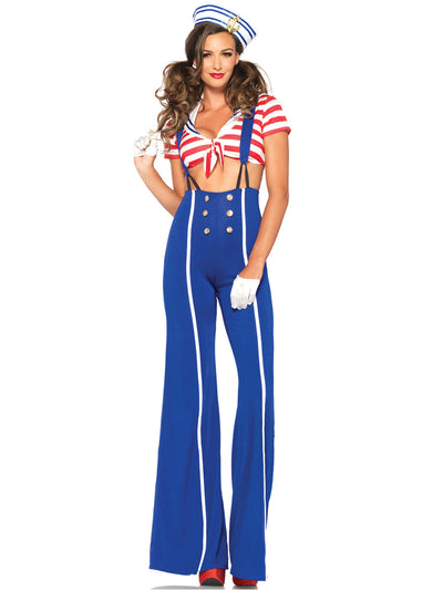 Sexy Sailor Costume Women's Navy Costume Halloween Party Masquerade Uniforms Cosplay Female Navy