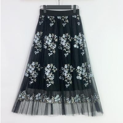 Zuolunouba 2021 Spring Summer New Fashion Skirts Women Sweet Floral Harajuku High Quality Short Solid Color Lady Sexy Lace Skirt