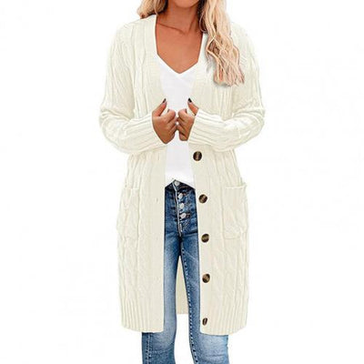 2021 Womens Boho Patchwork Cardigan Casual Loose Long Sweater Open Front Knit Sweaters Coat Korean Style Sweater For Women Daily