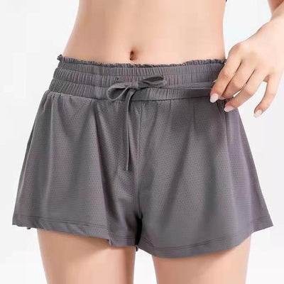 Yoga Shorts Women Summer 2021 New Anti Emptied Skinny Shorts Casual Lady Elastic Waist Leisure Correndo Short Pants 1838