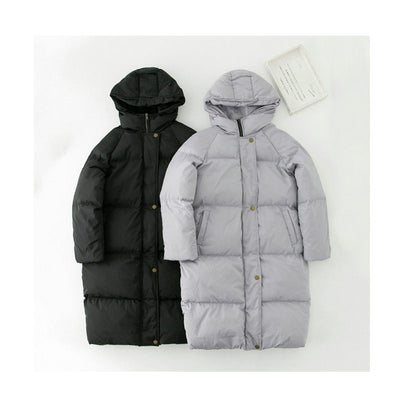 HISUMA Winter new Female over-the-knee winter cotton-padded jacket plus size thickening outerwear women&#39;s jackets women coats