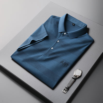 men&#39;s summer breathable polo shirt 2022 new Lapel Men&#39;s Top T-Shirt Polo Business Casual Polo Shirt Men&#39;s 7XL 8XL