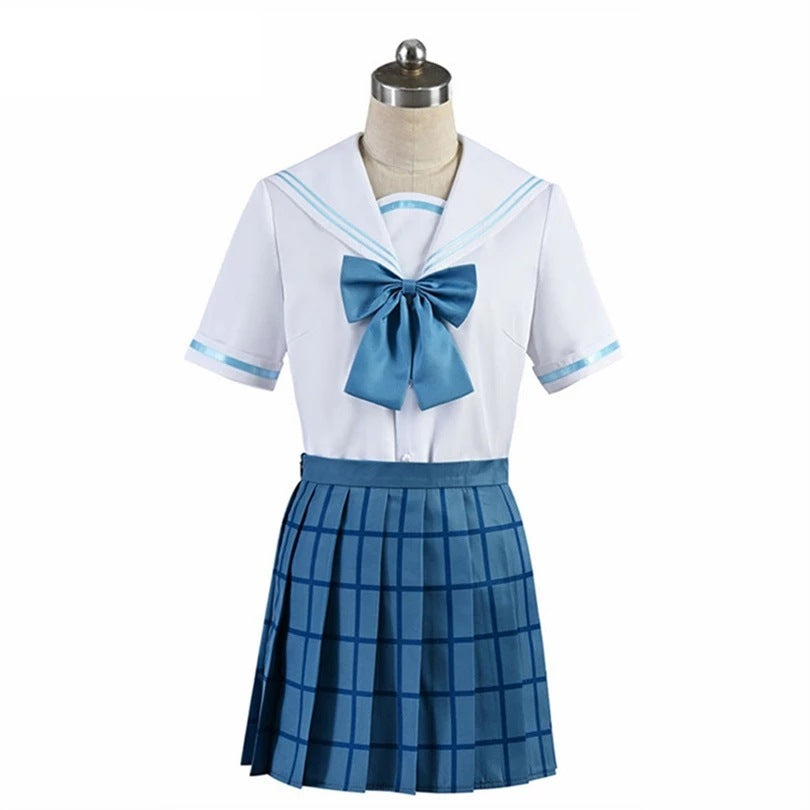 Anime The Detective is Already Dead Nagisa Natsunagi Cosplay Costume Top Skirt School Uiniform JK Uniform Sets Girls Women