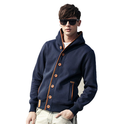 2021 Fashion ManHoodie Sweatshirt Zipper Cardigan Hoodies Sweatshirt Long Sleeves Male Tracksuit Moleton Masculina 4XL 5XL 25