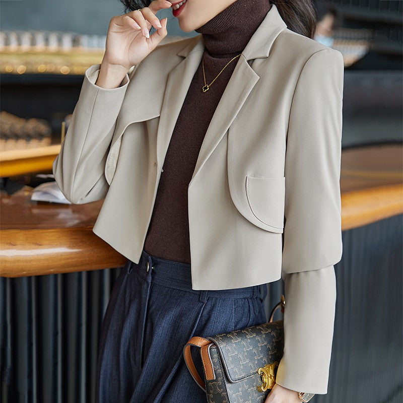 Ｎew 2022 Fashion Spring Fall Women Blazer and Jackets Elegant Ladies Work Office Business Female Clothes