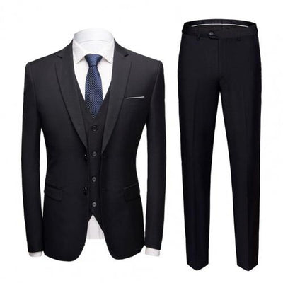 All Match Great Slim Fit Formal Suit Separates Pockets Business Suit Long Pants  for Work