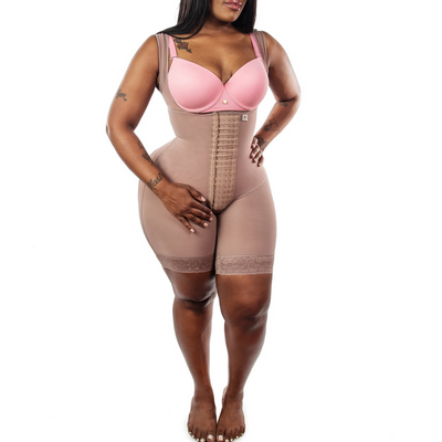 Women Shapewear Open Bust Tummy Control Modeling Belt Fajas Colombianas Post  Compression Postpartum Bodysuit