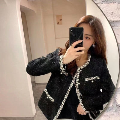 French Celebrities Fashion Coat Women's Spring and Autumn 2022 New Korean Casual Loose Elegant Women's Short Coat