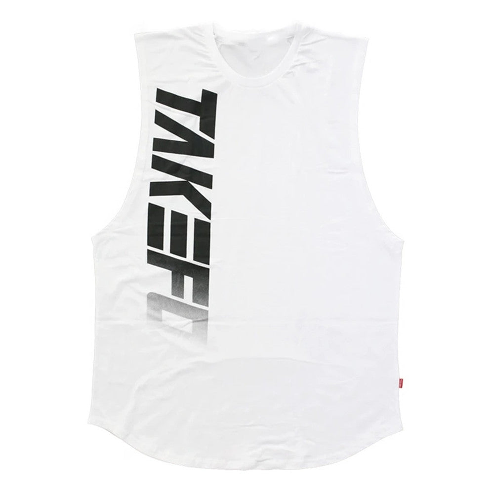 Men tank top 2021 Cotton Loose White tanktop Mens Muscle Gym Bodybuilding Summer Fashion Basketball Sleeveless Top