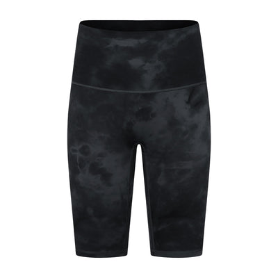 SVOKOR Ink Print Tie Dye Yoga Short Seamless Women Running Shorts Naked Feeling Stretchy Gym Fitness Training Pants Sportswear