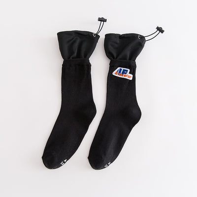 1 Pairs Men&#39;s Socks Plain Cotton Work Sport Winter White Black Basketball Running Cycling Male Socks Men Elegant High Quality