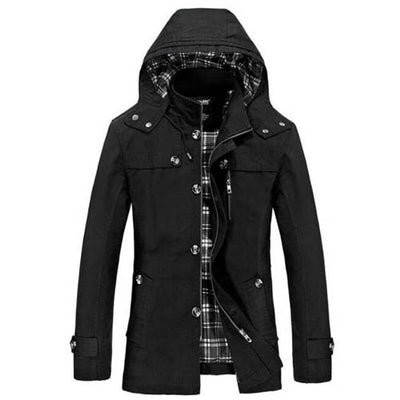 New Trench Coat Designer Spring Autumn Casual Cotton Slim Fit Windbreaker Jacket Male Long Jackets Coat Men casaco masculino
