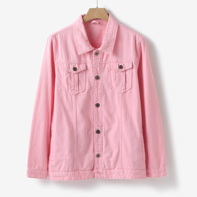 Working Jacket for Men Men's Autumn And Winter Casual Denim Top Blouse Jacket Coats With Pockets