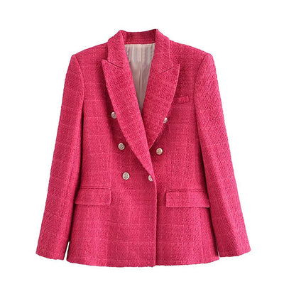 Coat Autumn Winter Blazer Korean Clothes Women Roupa Feminina Blazer Women Roupas Femininas Com Fret Blazer Women