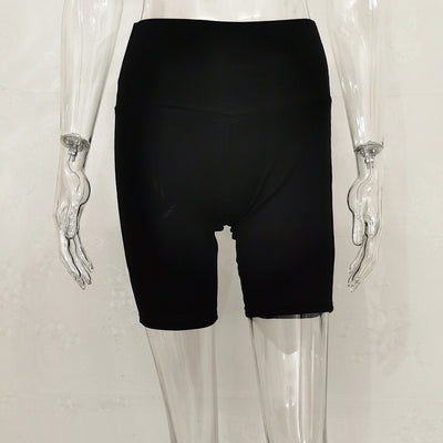 New Thread Seamless Leggings Gym Shorts High Waist Fitness Yoga Short Versatile Sports Yoga Shorts Quick Dry Running Short Pants