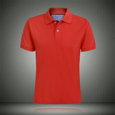 2022 Summer Men&#39;s Slim Short Sleeve Polo Shirt  Cotton High Quality Baseball Wear Tops