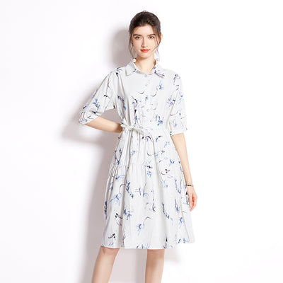 Make spot - 2022 printing connect dress skirt in summer