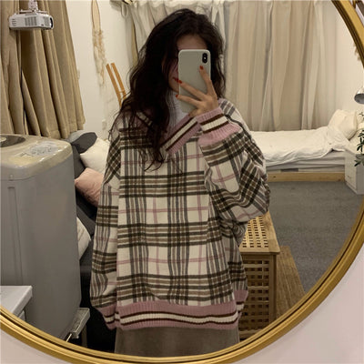 2021 New Fashion Hoodies Autumn Winter Thick Women Knitted Ribbed Pullover Retro Long Sleeve Soft Warm Pull Femme Top Sweatshirt