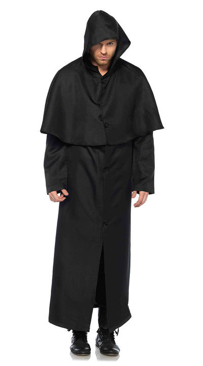 Hot Sale Halloween Party Costume Death Cloak Cosplay Ghost Clothes Multi Cape Hooded Cloaks For Adult Costumes Vampire Cape