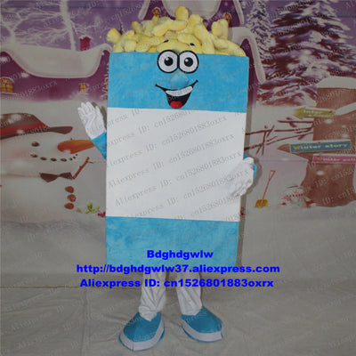 Popcorn Puffed Rice Snack Refreshment Popcorn Chicken Neggets Mascot Costume Adult Children Playground Meeting Welcome zx2272