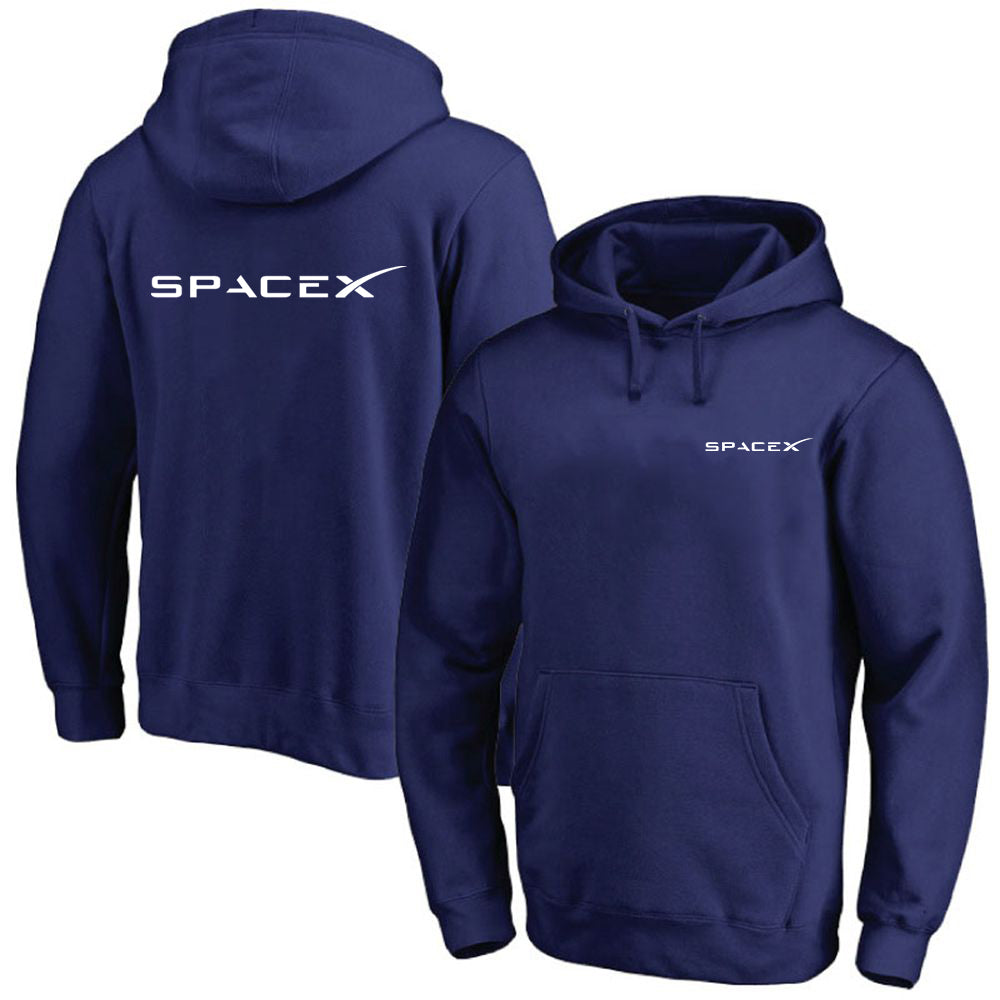 SpaceX Space X Logo 2022 Men&#39;s New Autumn And Spring High Quality Fashionable Printing Hip Hop Pullover Hot Hoodies Casual Tops