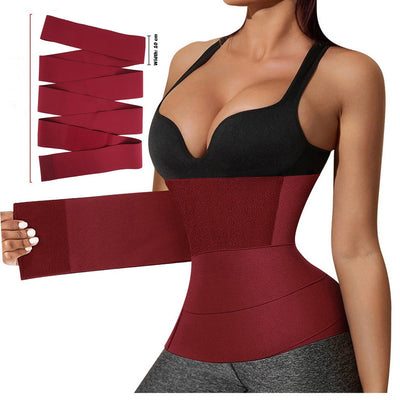 Jodimitty Waist Trainer Women Bandage Belt Tummy Wrap Lumbar Waist Support Belt Slimming Adjustable Belly Waist Wrap Shapwear