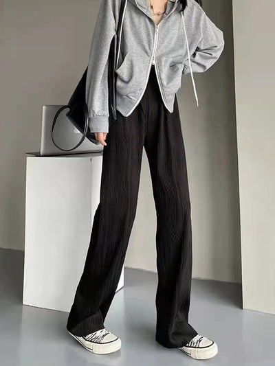 GOPLUS Women's Pants Summer Black Straight Casual Pants High Waist Trousers Broeken Dames 2022 Pantaloni Estivi Donna C60288