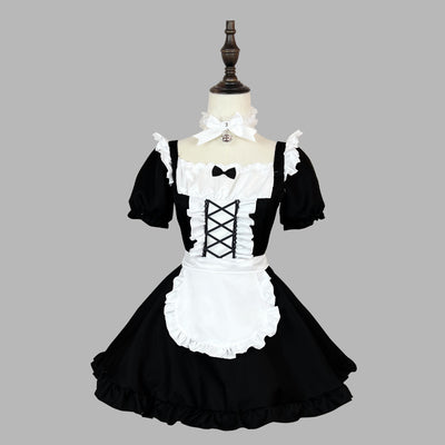 Plus Size Retro Maid Dress Anime Cosplay Sexy Costumes Lolita Girl Party Role Play Uniform Princess Dress Maid Lingerie Outfits