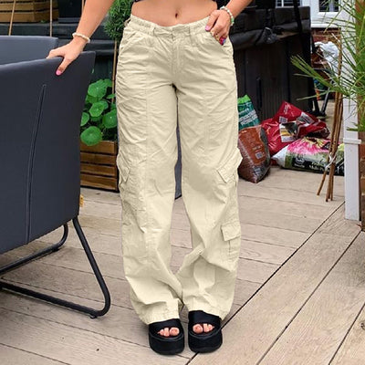 Jeans Wall Flower Juniors Jeans Women High Waisted Jeans Cargo Straight Leg Pants Loose Baggy Trousers Jeans with Cuts for Women