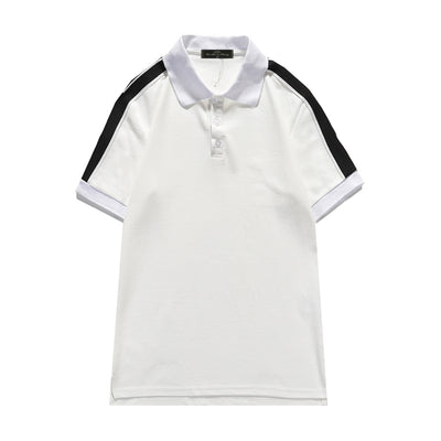 2022Men's Horse Print Polo Shirt Short Sleeve Top  Cotton High Quality Summer