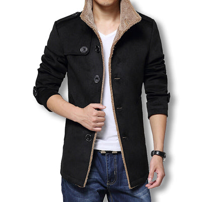 Winter Long Wool Coat Men Jackets And Coats Slim Fit Mens Windbreaker High Quality Trench Coat Plus Size 4XL Hot Sale Jacket