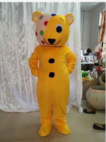 Bear Mascot Costume Adult Size Christmas Fancy Dress Christmas Cosplay for Halloween party event