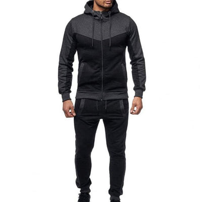 2 Pcs/Set Coat Suit Trendy Two-piece Set Men Tracksuit Lightweight Spring Tracksuit