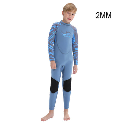 2MM Neoprene Underwater Hunting Surf Wetsuit Scuba Jellyfish Swimwear Children Bathing Snorkeling Keep Warm Kayaking Diving Suit