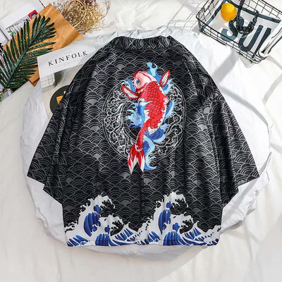 Women Kimono Cardigan Japanese Clothes Yukata Haori Obi Summer New Cosplay Shirt Man 8 Colors Streetwear Jacket кардиган женский