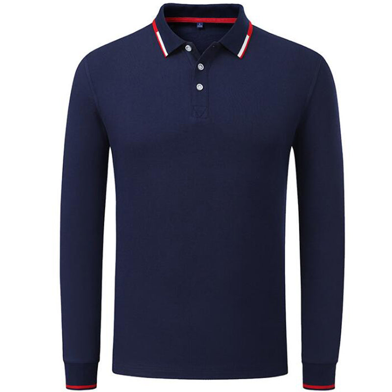 Autumn new men polo shirt High quality brand polo shirts for men casual long sleeve solid shirt polo men top camisas clothing