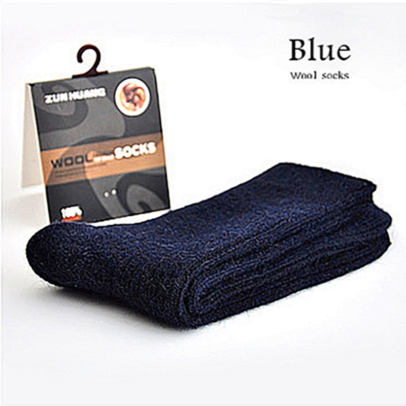 New Men&#39;s Super Thick Merino Wool Socks High Quality Big Size Men Wool Socks Soild Color Brand Winter Warm Wool Socks 3pair=1lot