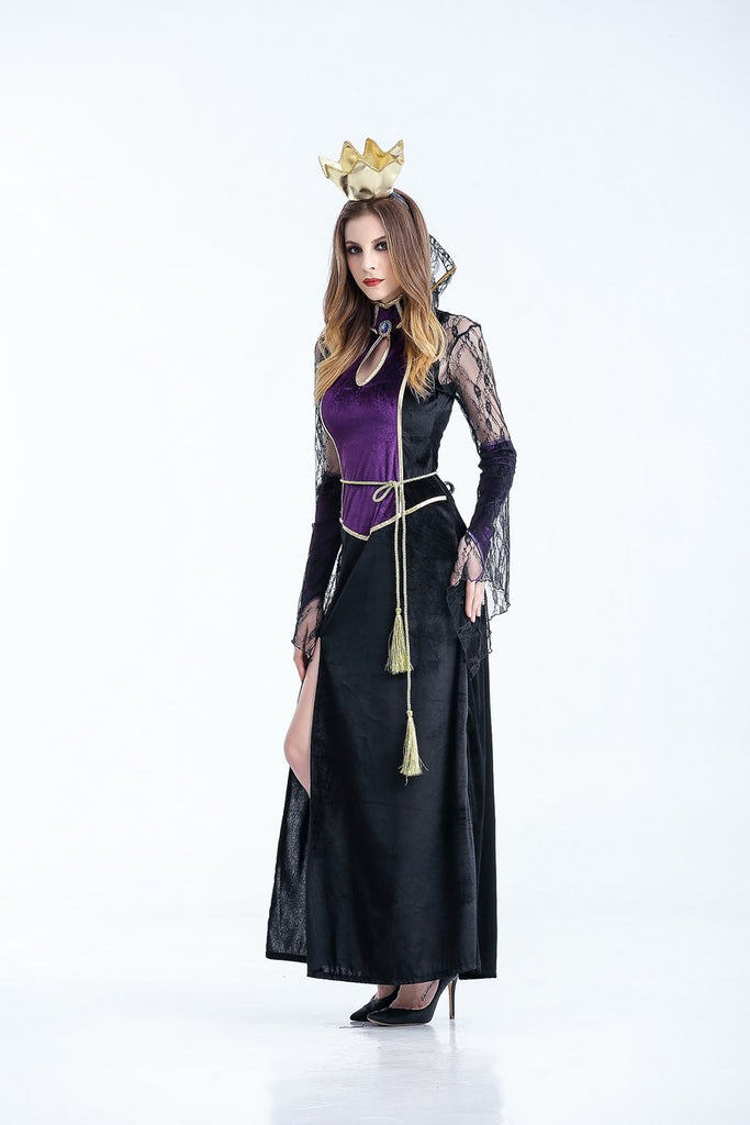 Halloween Scary Costumes Cosplay  Vampire Queen Witch Costume Fantasia Women Sexy Fantasias Fancy Dress