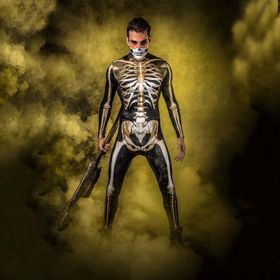 Halloween Cosplay Jumpsuit Women Kids Scary Costume Boy Girl Fancy Day of The Dead Family Carnival Party Parent-Child Skeleton
