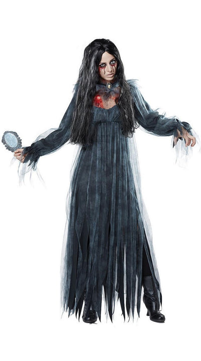 Halloween Sexy Witch Vampire Costumes Adult Women Queen Carnival Party Cosplay Fancy Dress Ghost Bride for Women